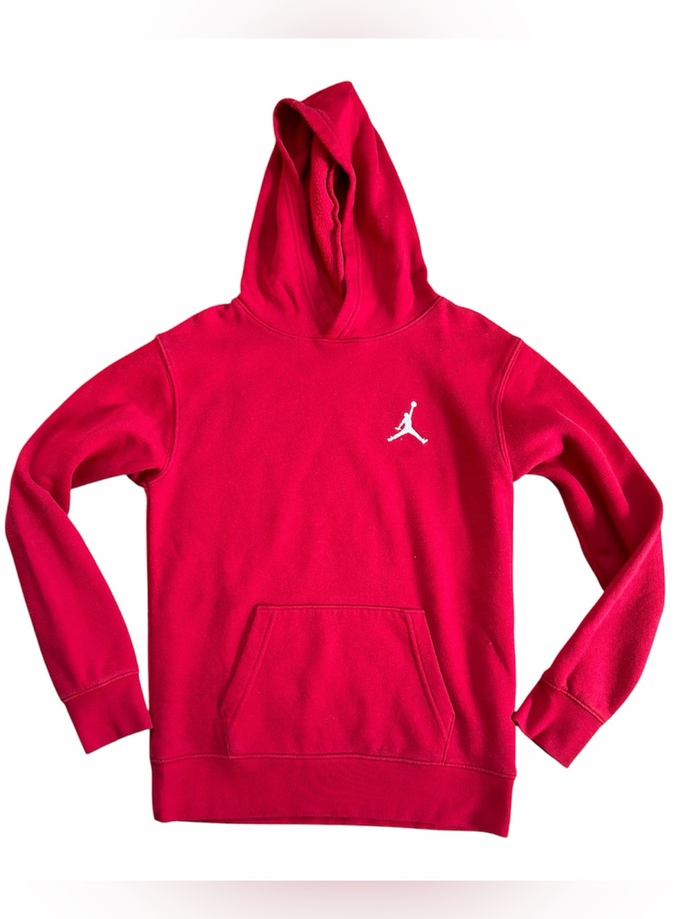 Jordan Kids' Red Pullover Hoodie, L